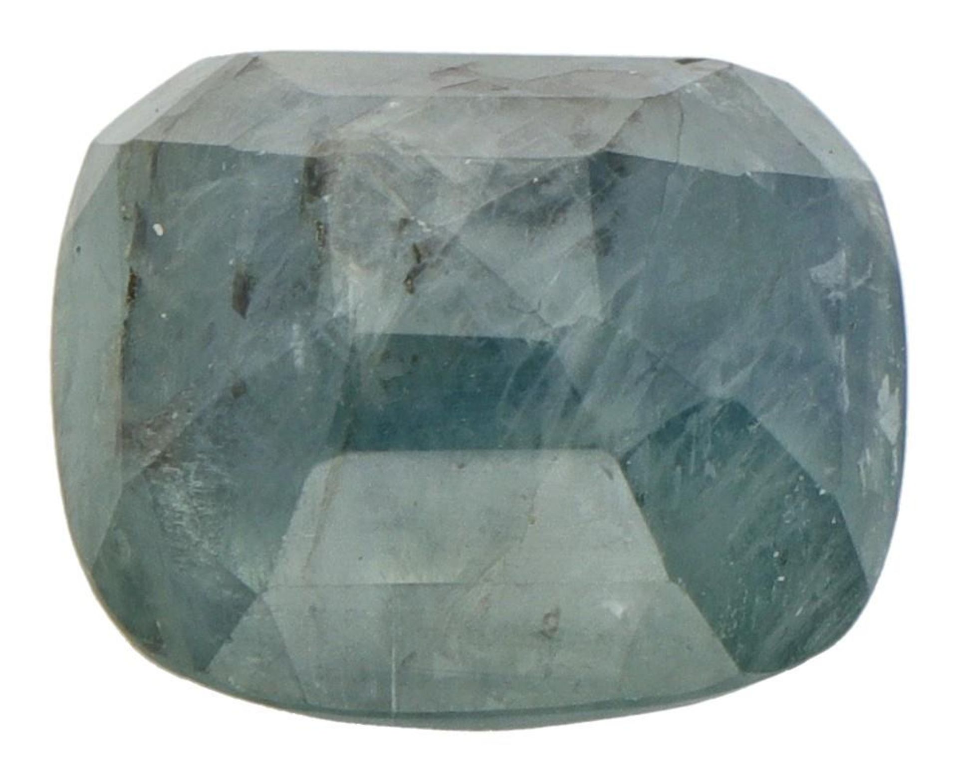 GJSPC Certified Natural Blue Sapphire Gemstone 8.14 ct. - Bild 2 aus 3