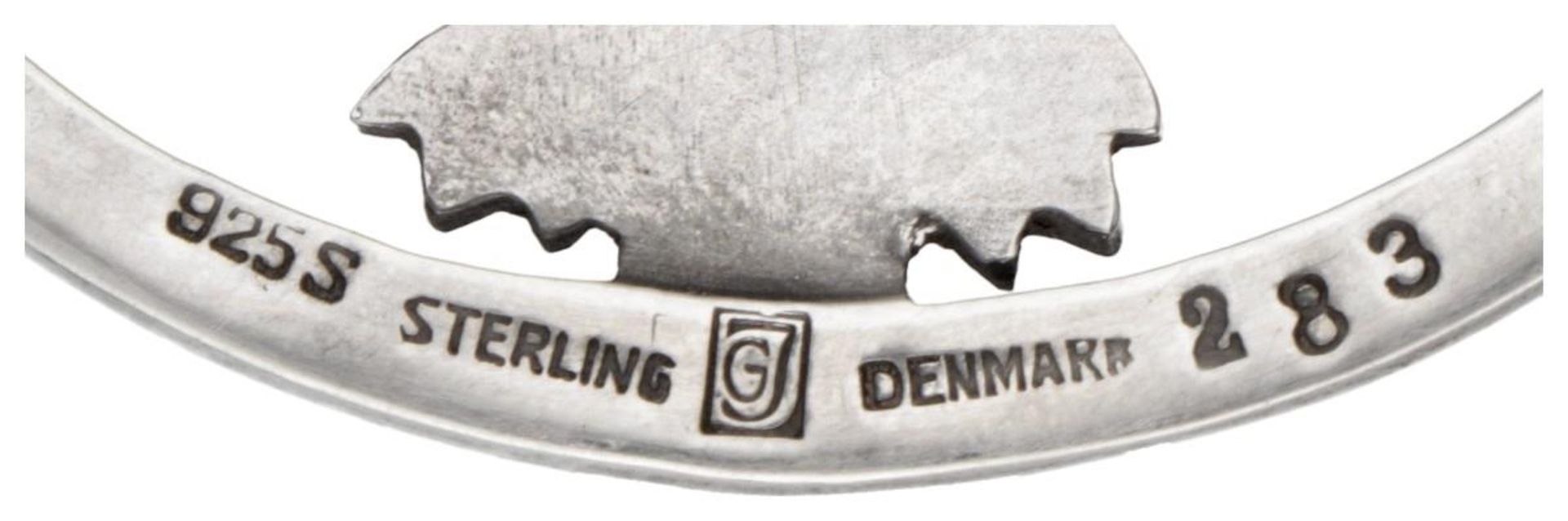 Sterling silver no.283 'Butterflies' brooch by Arno Malinowski for Georg Jensen. - Bild 3 aus 3