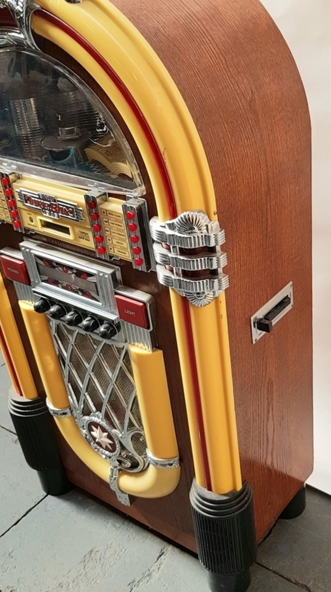 (Curiosa) Jukebox, Wurlitzer Baby Wurlitzer jukebox, replica naar het originele model uit 1946 - Bild 2 aus 5