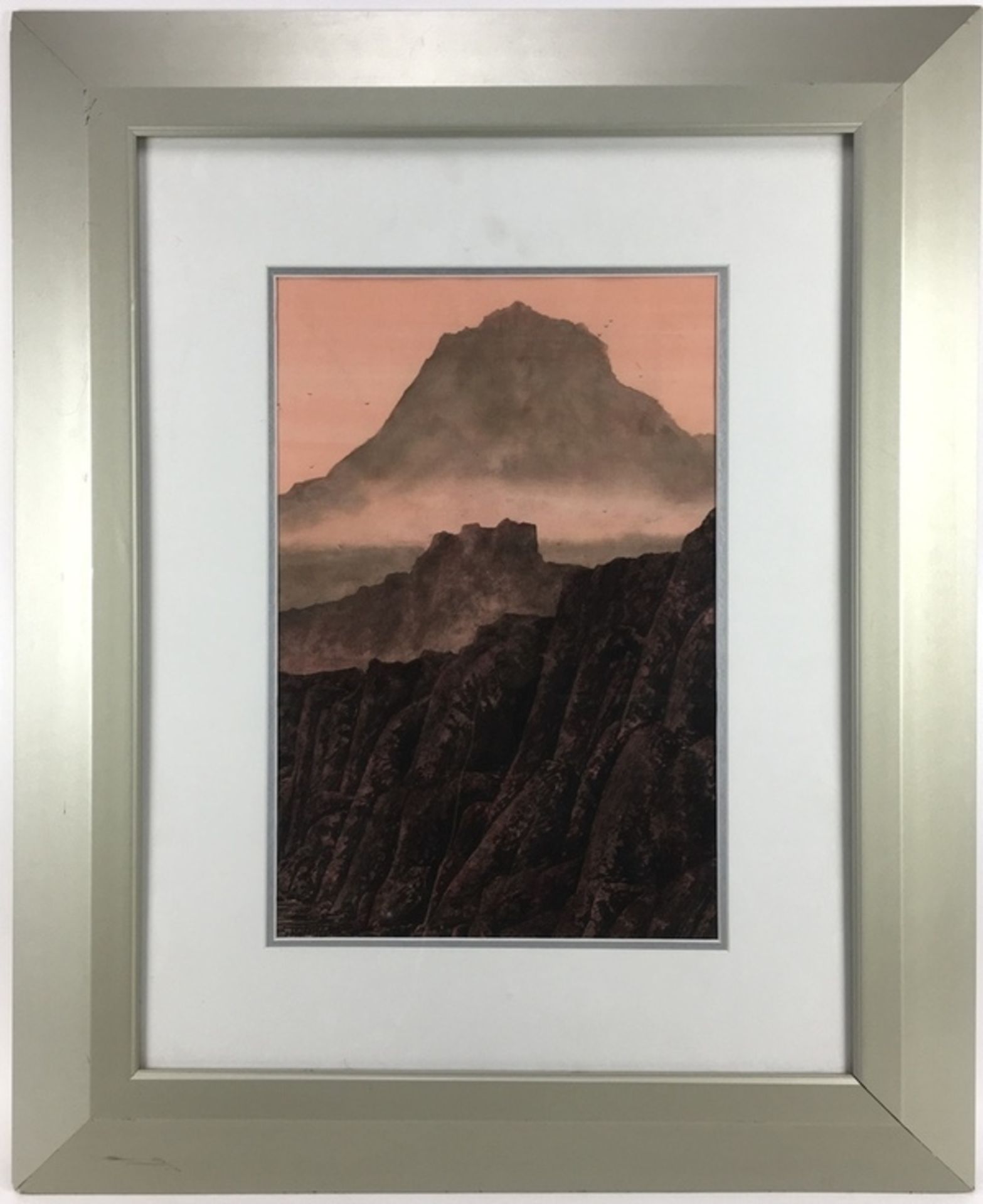 (Kunst) Aquarel, G. Widforss Aquarel, Grand Canyon, Gunnar Mauritz Widforss (1879-1934). Linkso