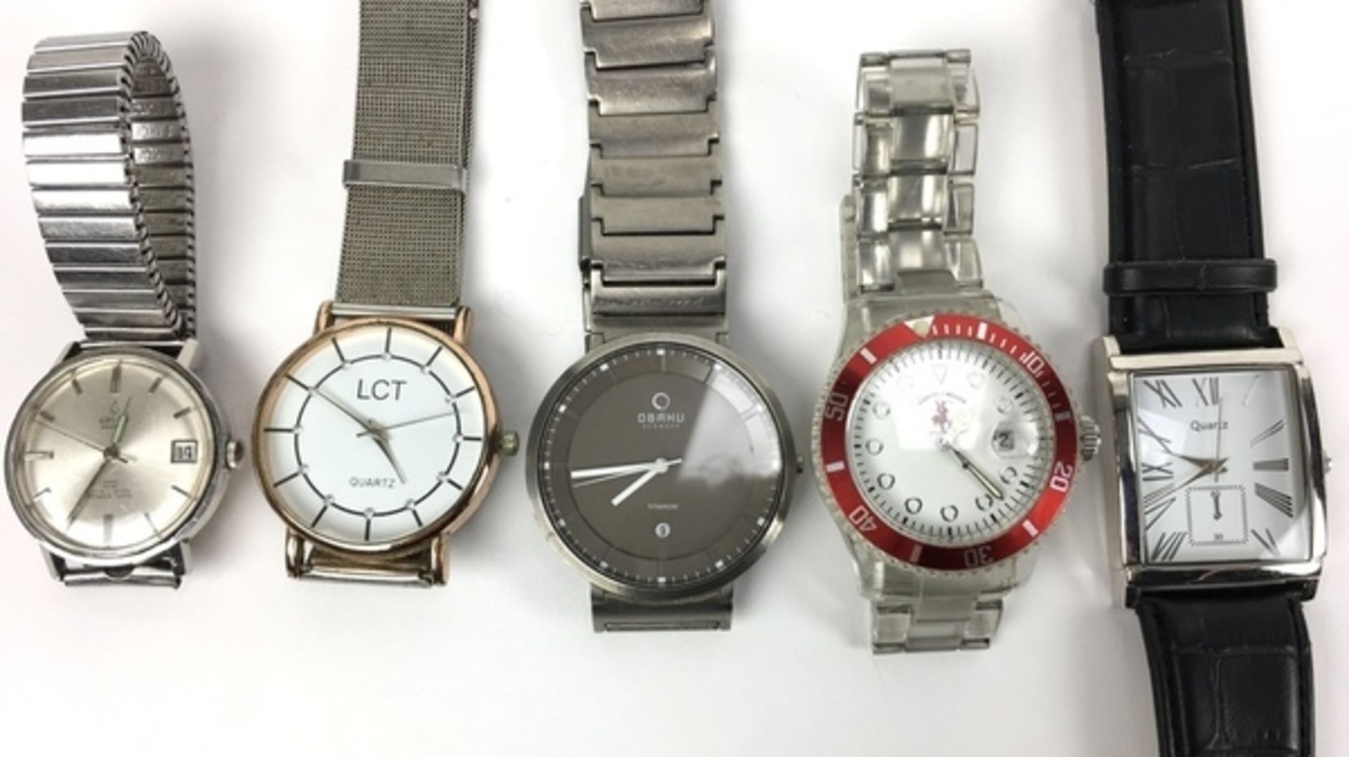 (Curiosa) Horloges Lot met tien vintage polshorloges. Conditie: In gebruikte staat, niet getest - Bild 3 aus 5