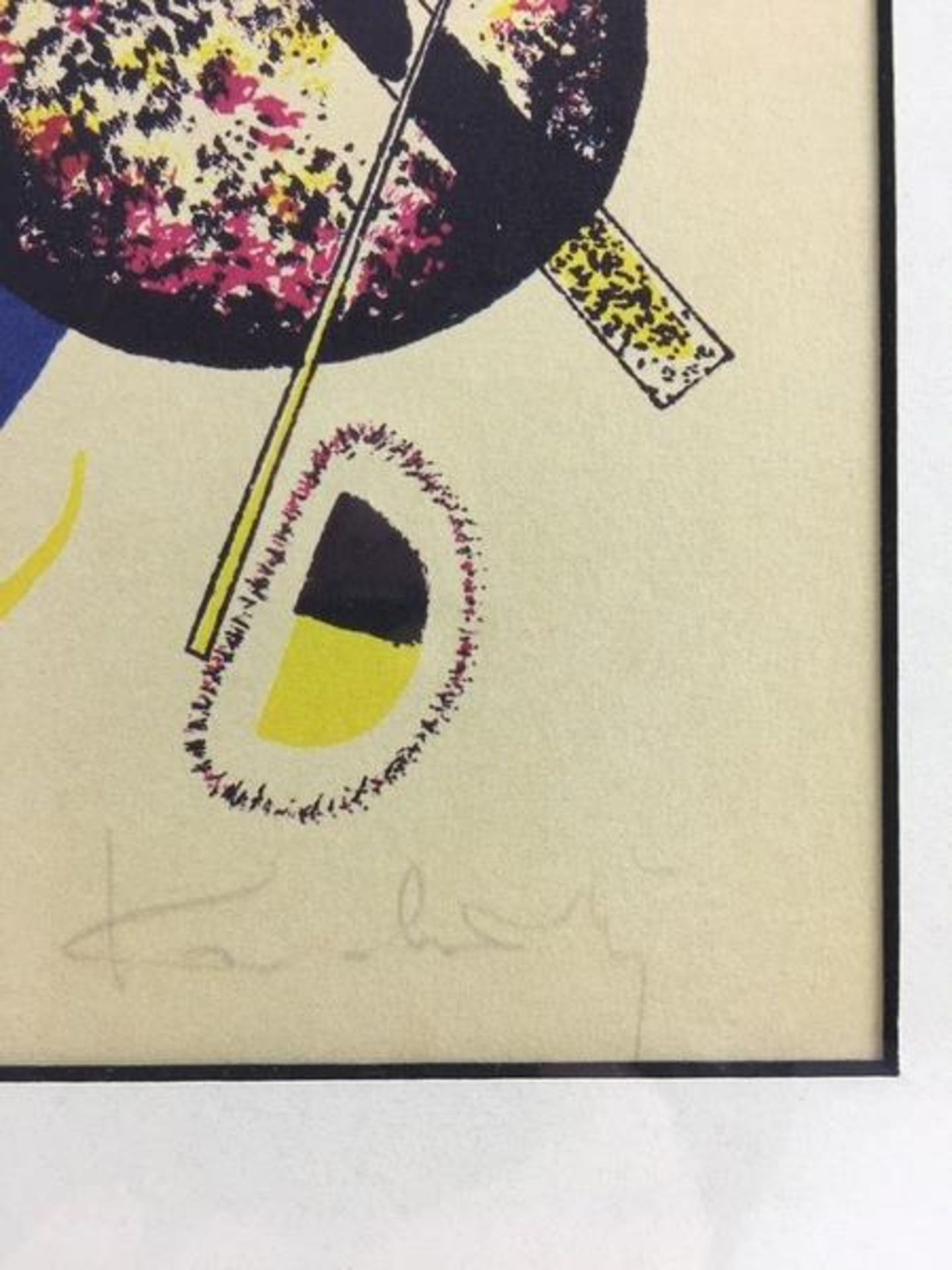 (Kunst) Grafische druk, Wassily Kandinsky Wassily Kandinsky, postume druk, jaren 60. Conditie: - Bild 3 aus 5