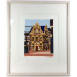 (Kunst) Zeefdruk, Anke Slooff Zeefdruk, Het Goudkantoor Groningen, Anke Slooff (1957-) Conditie