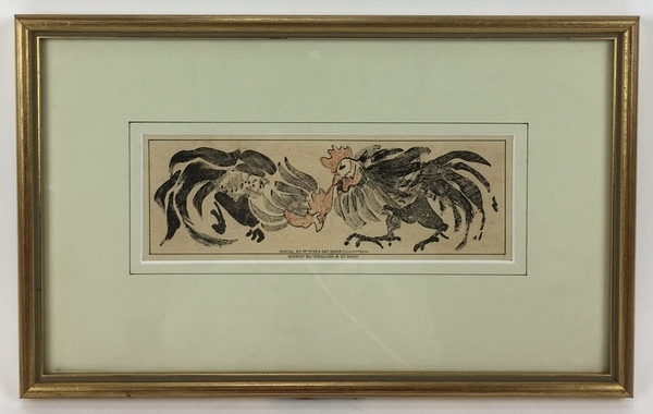 (Kunst) Litho's, Theo van Hoytema Drie ingelijste kleuren litho's ontworpen en op steen gebrach - Image 2 of 8