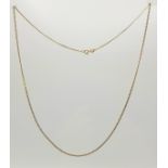 (Goud) Goud, Venetiaanse schakel ketting (14k) Goud. Venetiaanse schakel ketting (14k), 2e helf