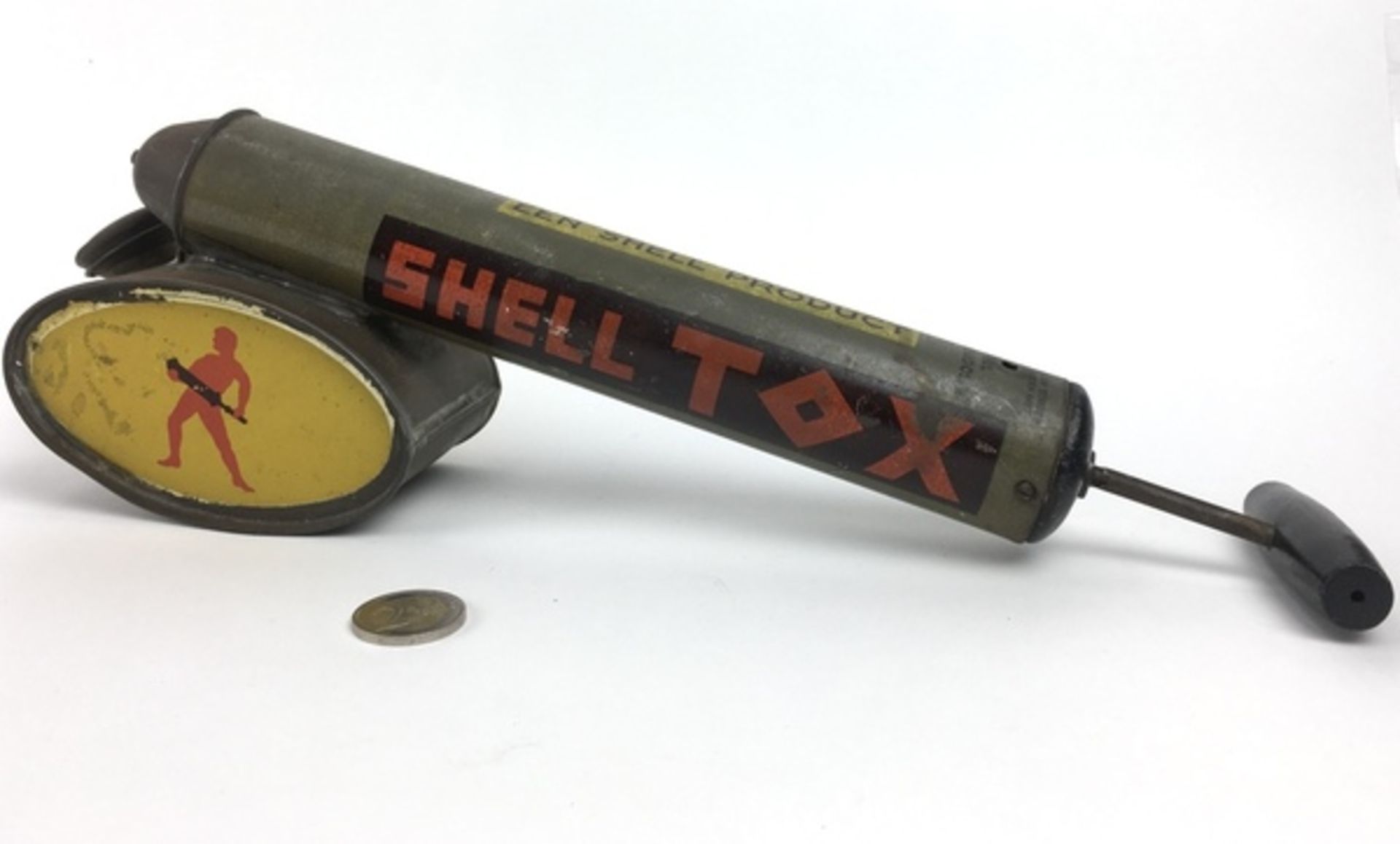(Curiosa) Shell Tox insecticide verstuiver Shell Tox insecticide verstuiver uit de periode 193 - Bild 2 aus 7