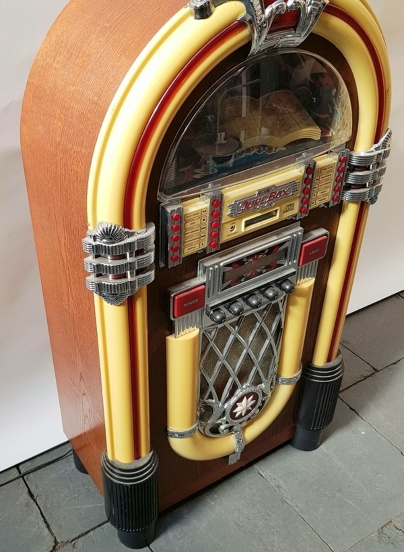 (Curiosa) Jukebox, Wurlitzer Baby Wurlitzer jukebox, replica naar het originele model uit 1946 - Bild 5 aus 5