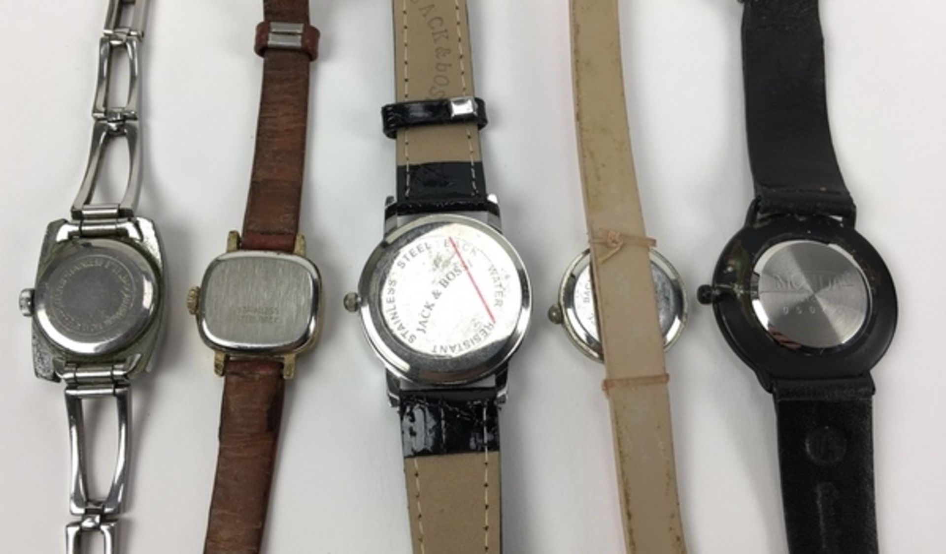 (Curiosa) Horloges Lot met negen verschillende vintage horloges. Conditie: In gebruikte staat, - Image 4 of 5