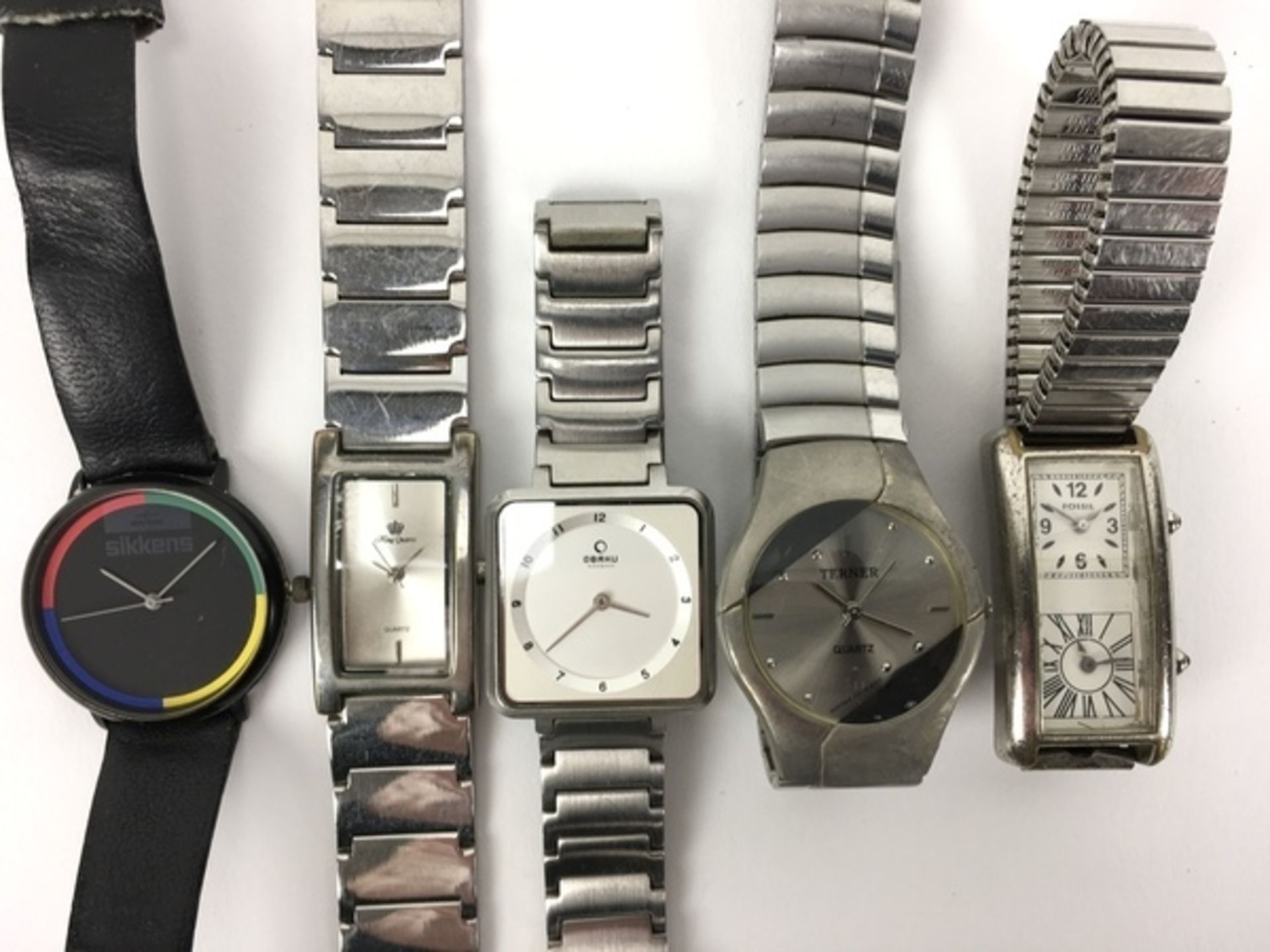 (Curiosa) Horloges Lot met negen verschillende vintage horloges. Conditie: In gebruikte staat, - Bild 3 aus 5