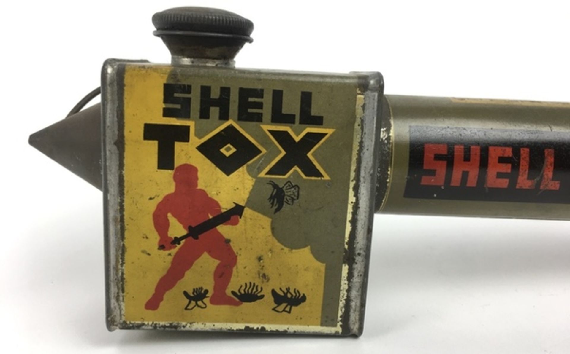 (Curiosa) Shell Tox insecticide verstuiver Shell Tox insecticide verstuiver uit de periode 1930 - Bild 4 aus 7