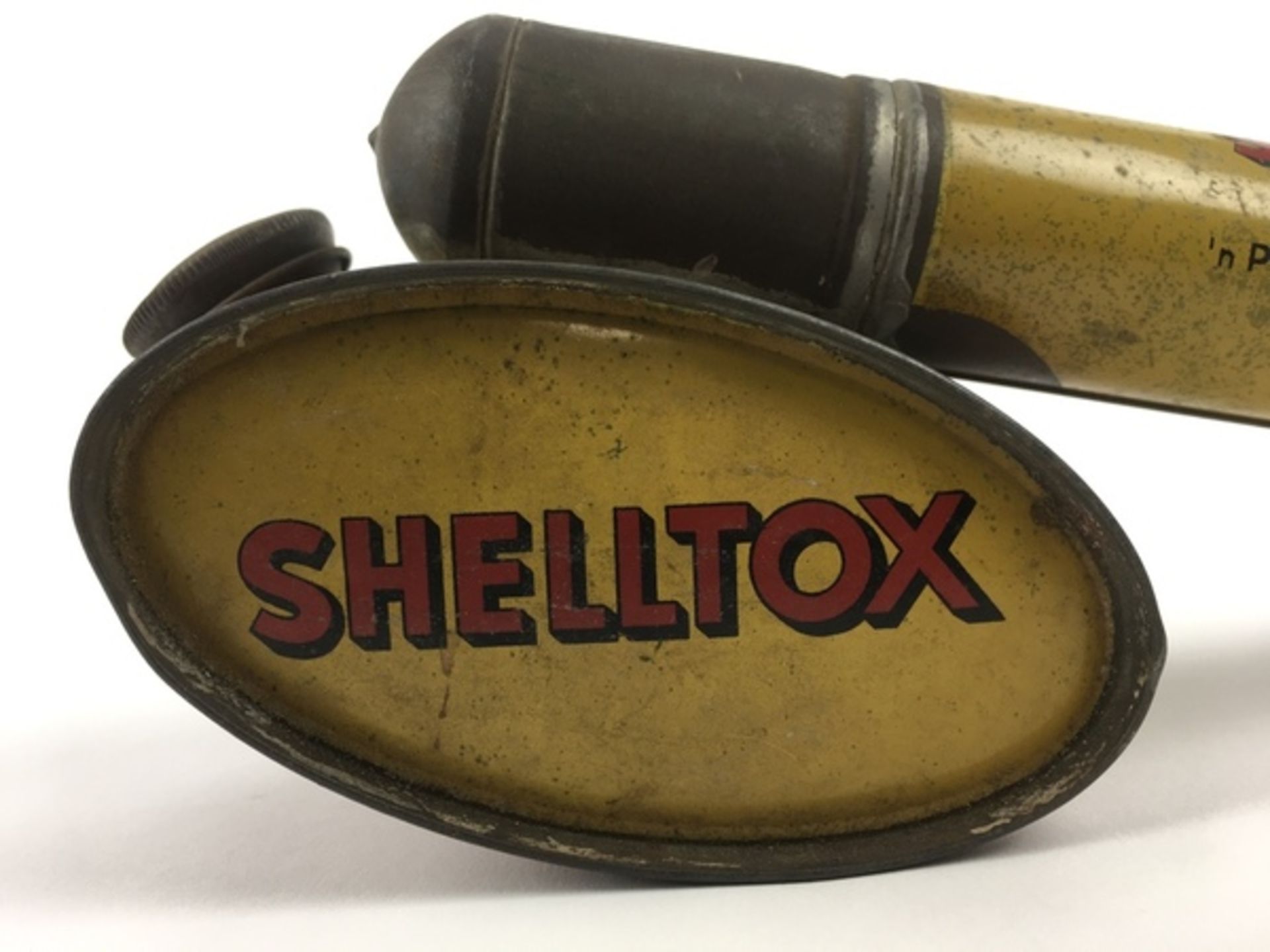 (Curiosa) Shell Tox insecticide verstuiver Shell Tox insecticide verstuiver, uit de periode 193 - Bild 5 aus 6