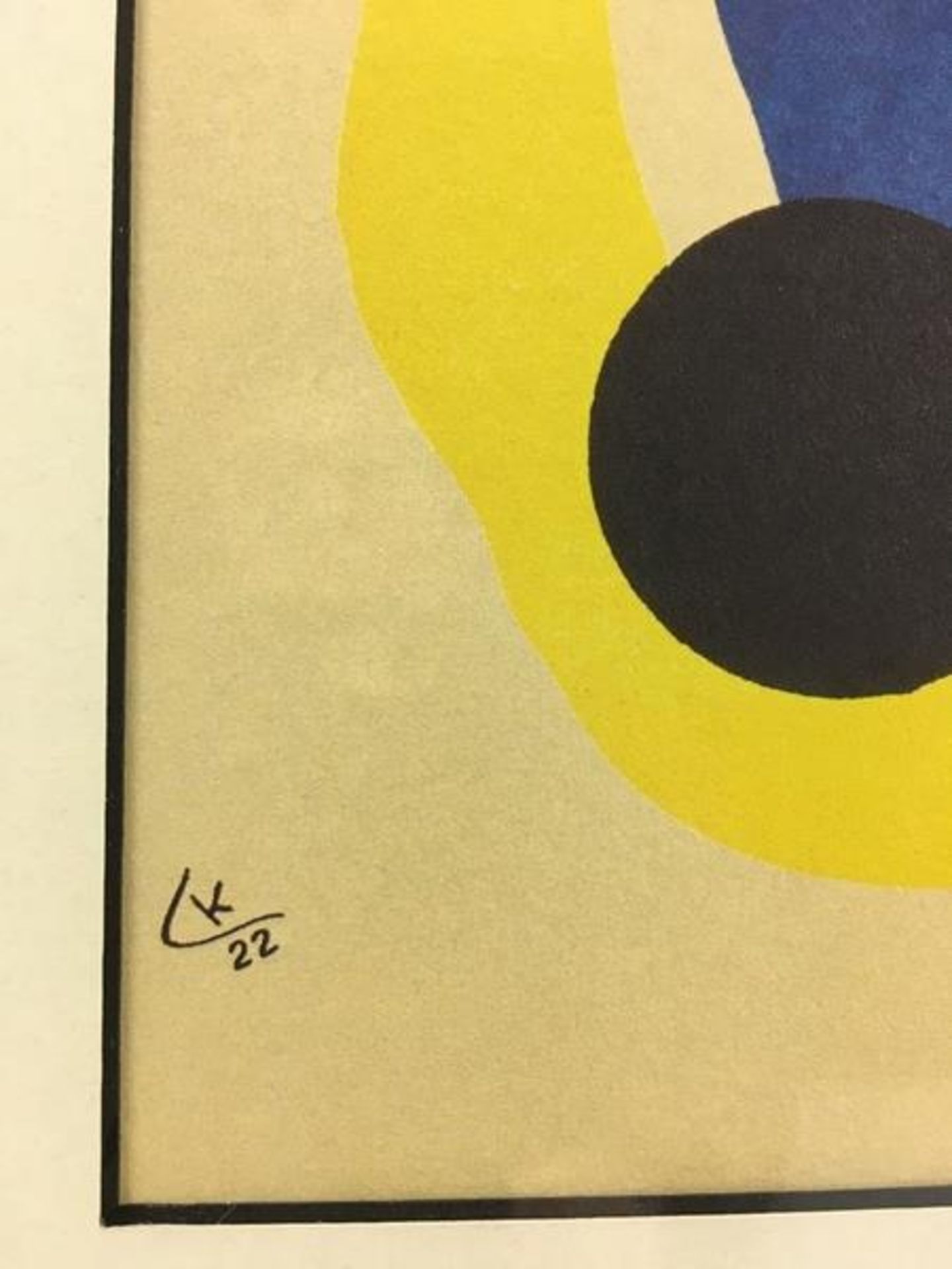 (Kunst) Grafische druk, Wassily Kandinsky Wassily Kandinsky, postume druk, jaren 60. Conditie: - Bild 2 aus 5