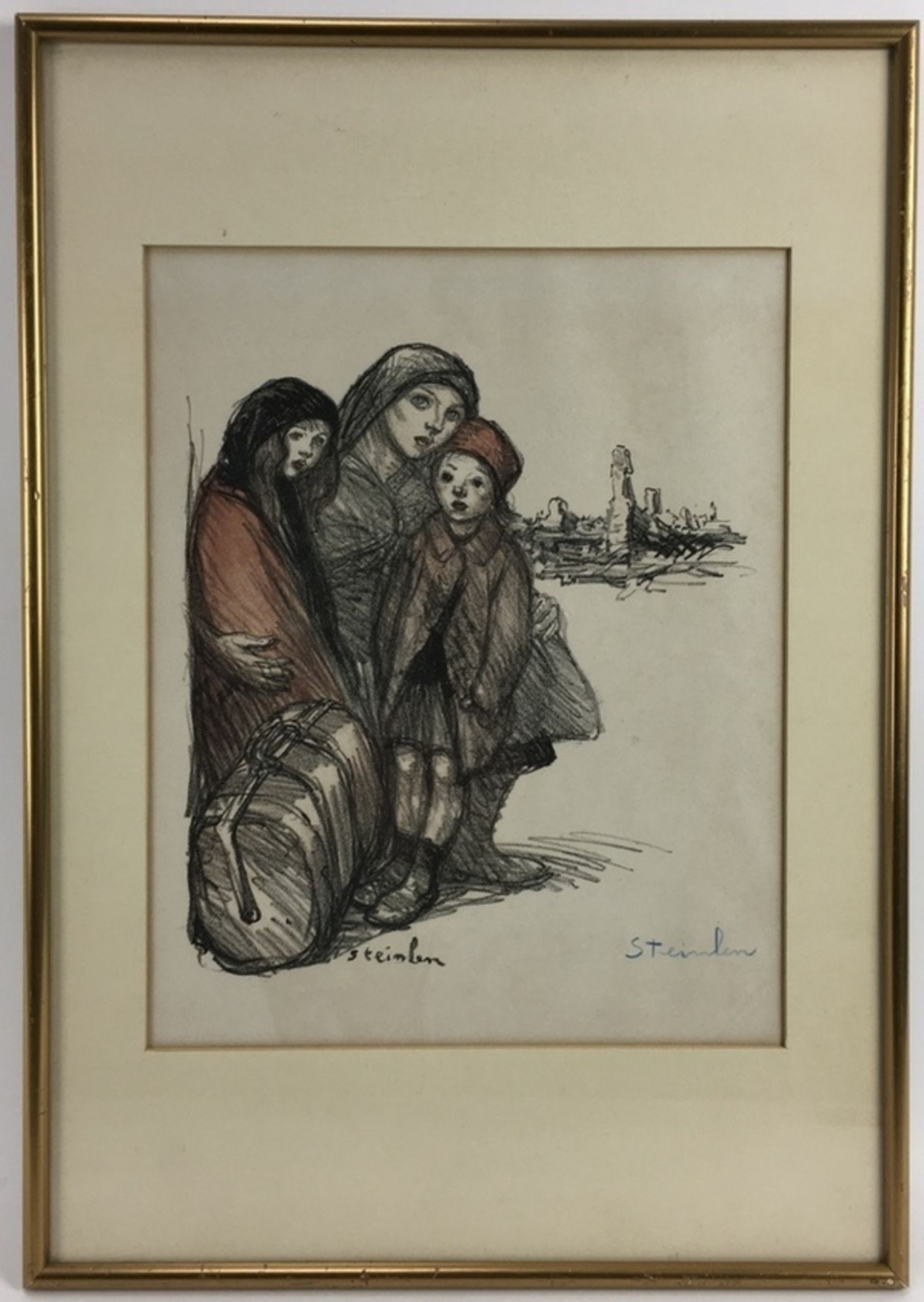 (Kunst) Litho's, Théophile Alexandre Steinlen Twee litho's van Théophile Alexandre Steinlen ( - Image 3 of 8