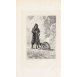 D. Defoe, Vie et avantures de Robinson Crusoe. 4 Bde. Illustr. par Mouilleron. Paris 1878. - Ex. 20