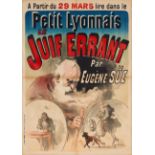 J. Chéret. Le Juif errant par Eugen Sue. 1888. Farblithographie. Plakat.