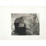 Joseph Beuys. Vakuum - Masse. SW-Photographie auf Leinen, gefaltet. Signiert und nummeriert. Ex. 31/