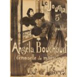 Henry Gerbault. Angéla Bouchaud. Plakat.
