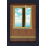 R. Magritte, Blue Box. Deluxe-Ausgabe. Katalog mit Beigaben in OrKassette. Paris 2003. - Ex. 492/950
