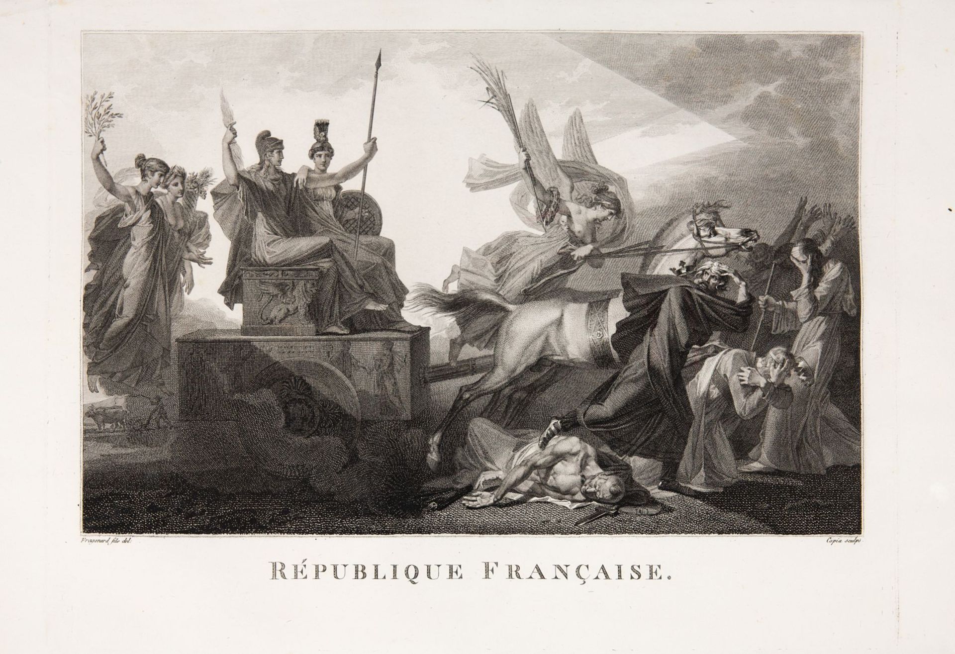 Tableaux historiques de la Révolution Françoise 3 Bände in 5. Paris 1791-1804.