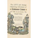 D. Defoe, The life and strange surprising adventures of Robinson Crusoe. New York 1930. - Ex. 289.