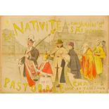 Étienne Adolphe Moreau-Nélaton. La Nativité - Pastorale avec Chants ... (1897). Plakat.