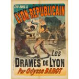 Jules Chéret. Lyon Républicain. 1887. Plakat.