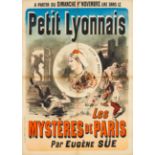 Jules Chéret. Petit Lyonnais. Les Mystères de Paris. 1885. Plakat.