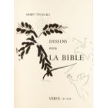 M. Chagall, Dessins pour la Bible. Paris 1960. - Verve 37/38.