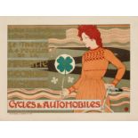 E. S. Grasset. Cycles automobiles. Farblithographie. Plakat.