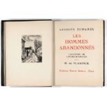 G. Duhamel / M. de Vlaminck, Les Hommes abandonnés. Paris 1927. - Ex. 5/25 mit Suite.