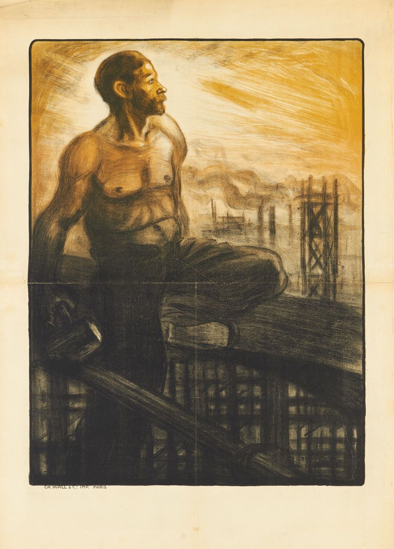 Théophile Alexandre Steinlen. Exposition Steinlen. 1903. Plakat.