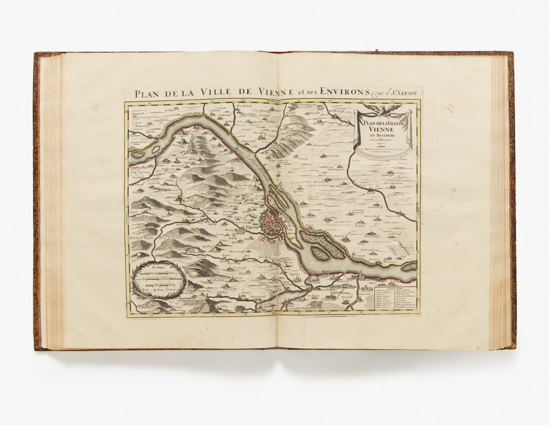 A.-H. Jaillot, Atlas nouveau ... Par G. Sanson. Bd. II (von 2). Paris (d.i. Amsterdam) 1696. - Image 3 of 5