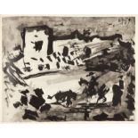Picasso/Sabartés, A los toros. Monte-Carlo 1961.