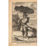 D. Defoe, La vie et les avantures de Robinson Crusoe. Band I (v. 3). Amsterdam 1720.
