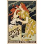 E. S. Grasset. Encre L. Marquet. Farblithographie. 1892. Plakat.