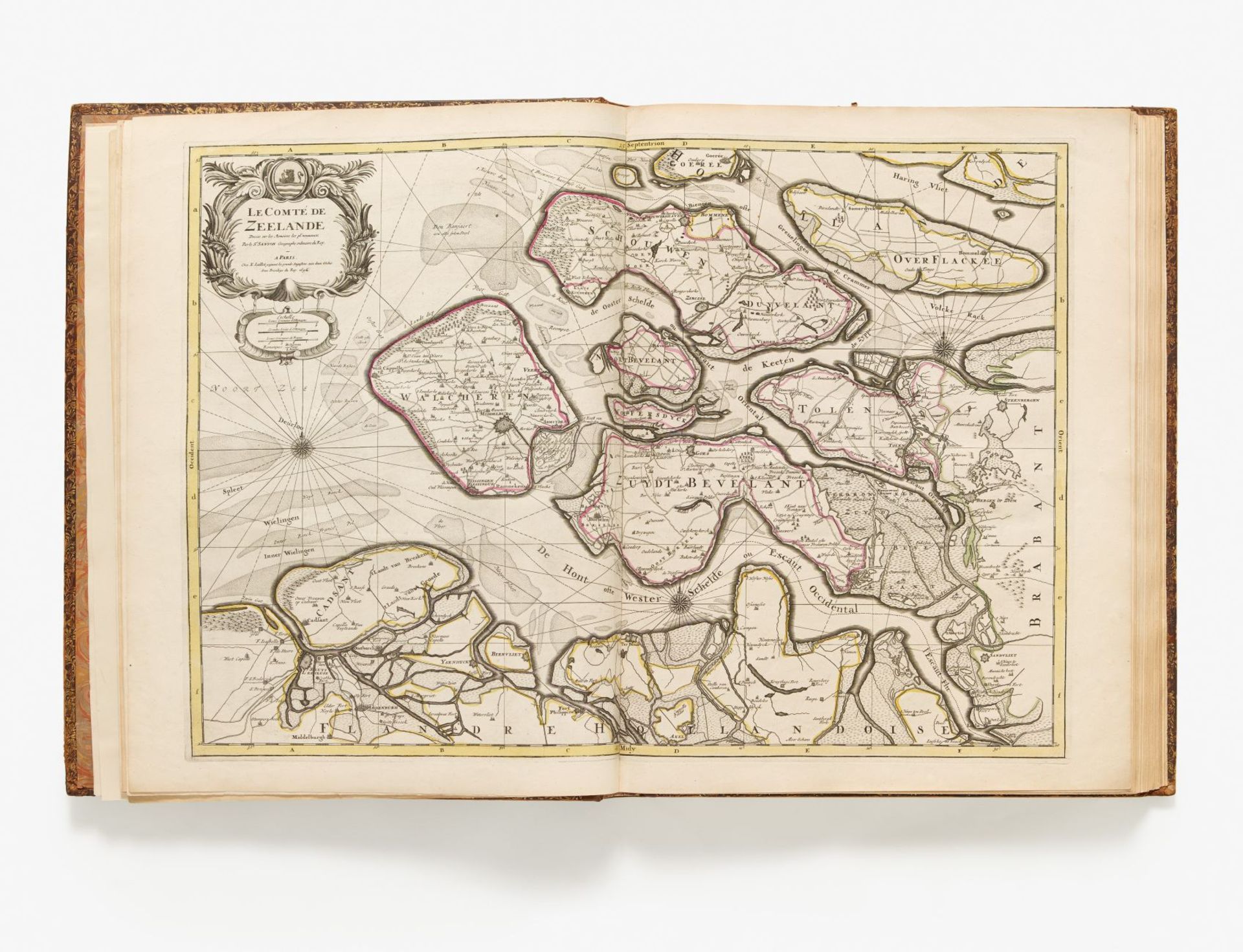 A.-H. Jaillot, Atlas nouveau ... Par G. Sanson. Bd. II (von 2). Paris (d.i. Amsterdam) 1696. - Image 2 of 5