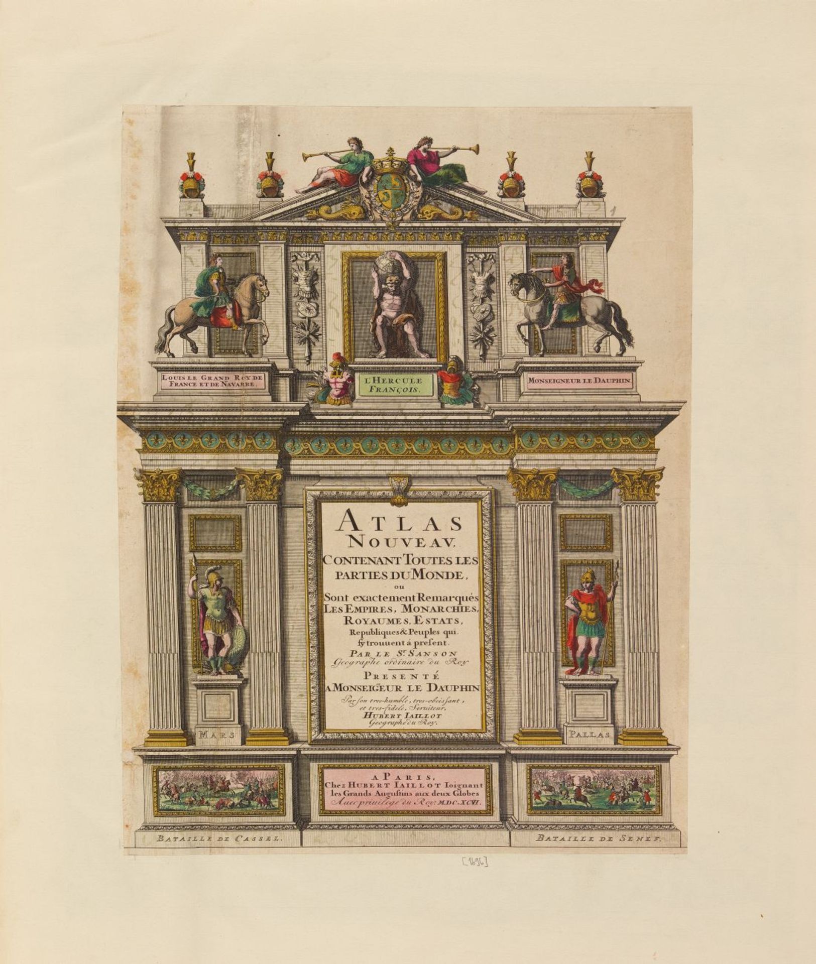 A.-H. Jaillot, Atlas nouveau ... Par G. Sanson. Bd. II (von 2). Paris (d.i. Amsterdam) 1696.