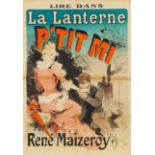 Jules Chéret. La Lanterne P'tit Mi. 1888. Plakat.