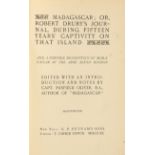 R. Drury, Madagascar, or journal, during fifteen years' captivity. New York u. Ldn. 1890.