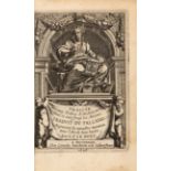 A. Palladio. Verhandeling... Bouw-Konst. 2 Teile in 1 Bd. Amsterdam 1646.