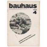 Bauhaus, Zeitschrift für Gestaltung. 2. Jg., Nr. 4. Dessau 1928.