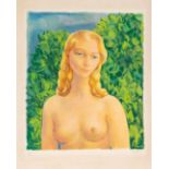 Moise Kisling. Akt. (Eva). 1951. Farblithographie. Signiert. Ex. 12/150.