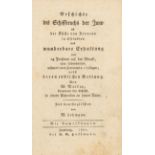 W. Mackay, Geschichte des Schiffbruchs der Juno. a. d. Engl. von W. Lohmann. Hbg. 1802.