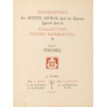 Collection P. Barboutau. Objets d'Art du Japon. Paris 1904. Auktionskatalog.