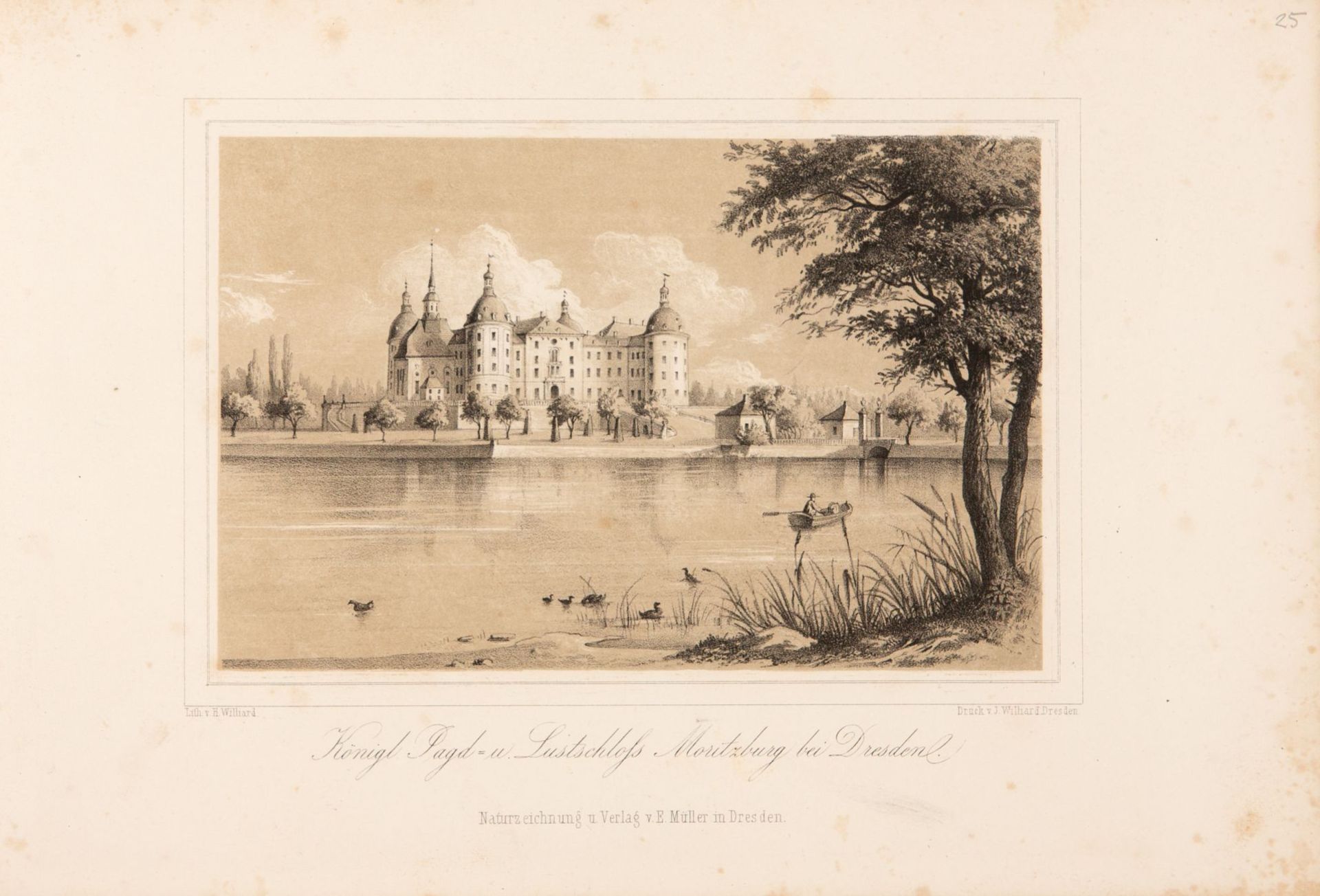 A. Meysel, Dresden. Album. Dresden 1864. - Image 3 of 4