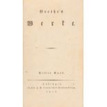 J. W. v. Goethe, Werke. 13 Bde. Tübingen 1806-10.