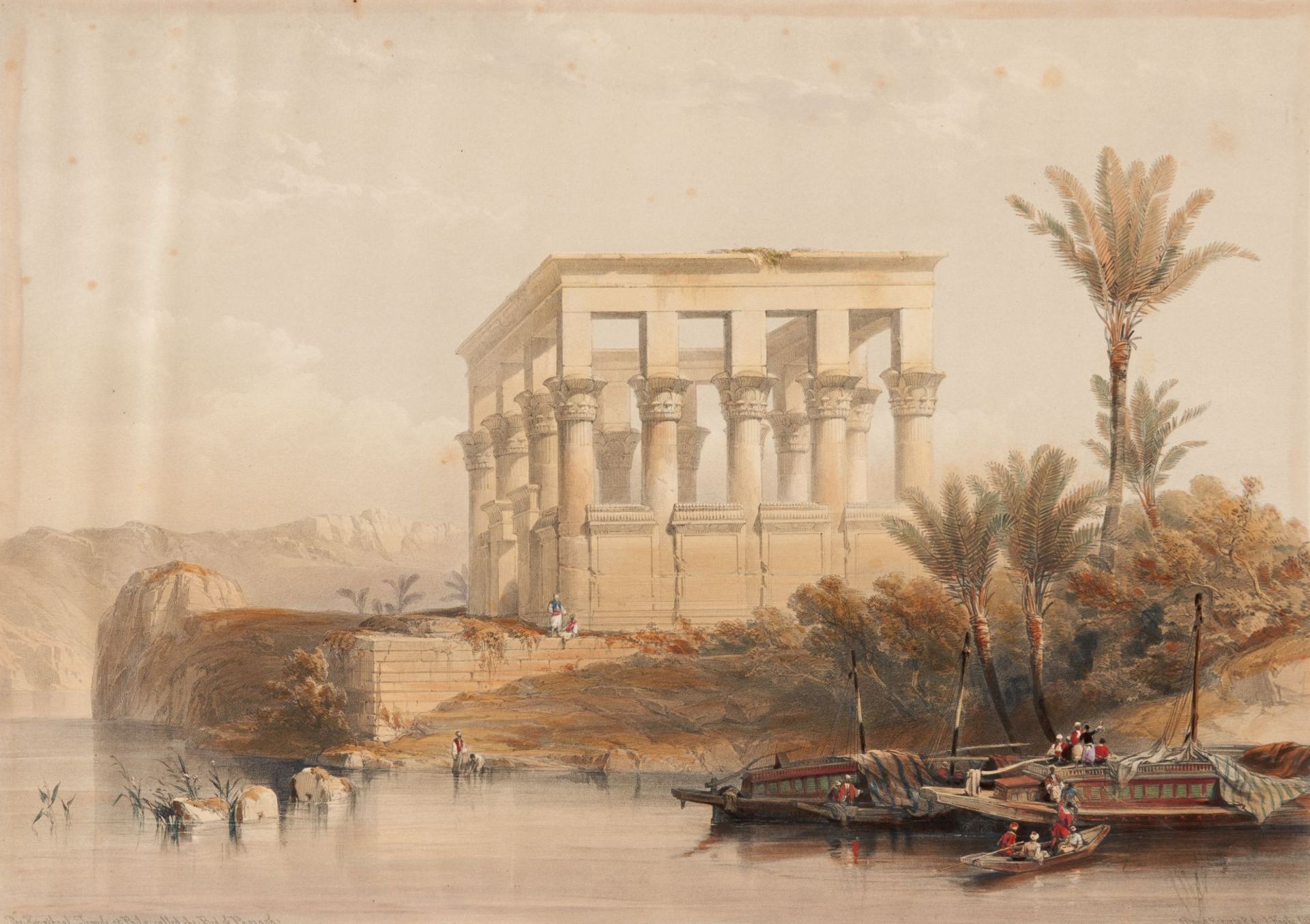 D. Roberts, Egypt & Nubia. 3 Bände. London 1846-49. - Image 7 of 15