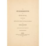 G. H. Mason, The costume of China + Punishments of China. London 1806 - 1808. 2 Bde.