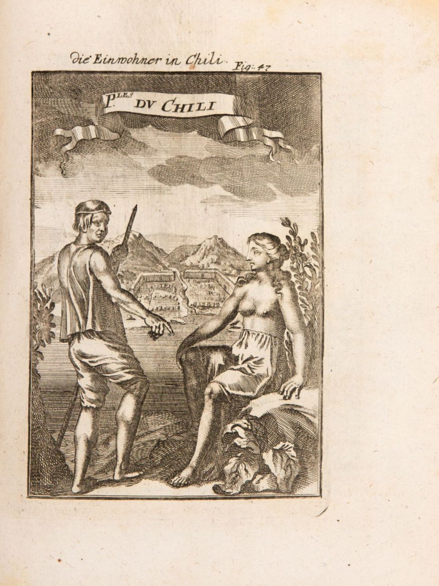 A. Manesson Mallet, Beschreibung des ganzen Welt-Kreises. 4 Bde. Ffm. 1719. - Image 6 of 7