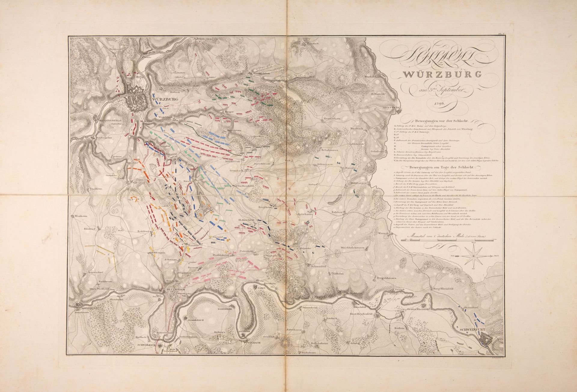 Karl, Erzhzg. Österreich, Grundsätze der Strategie. 3 Textbde. und 1 Tafelband, zus. 4 Bde. Wien 181 - Image 3 of 5